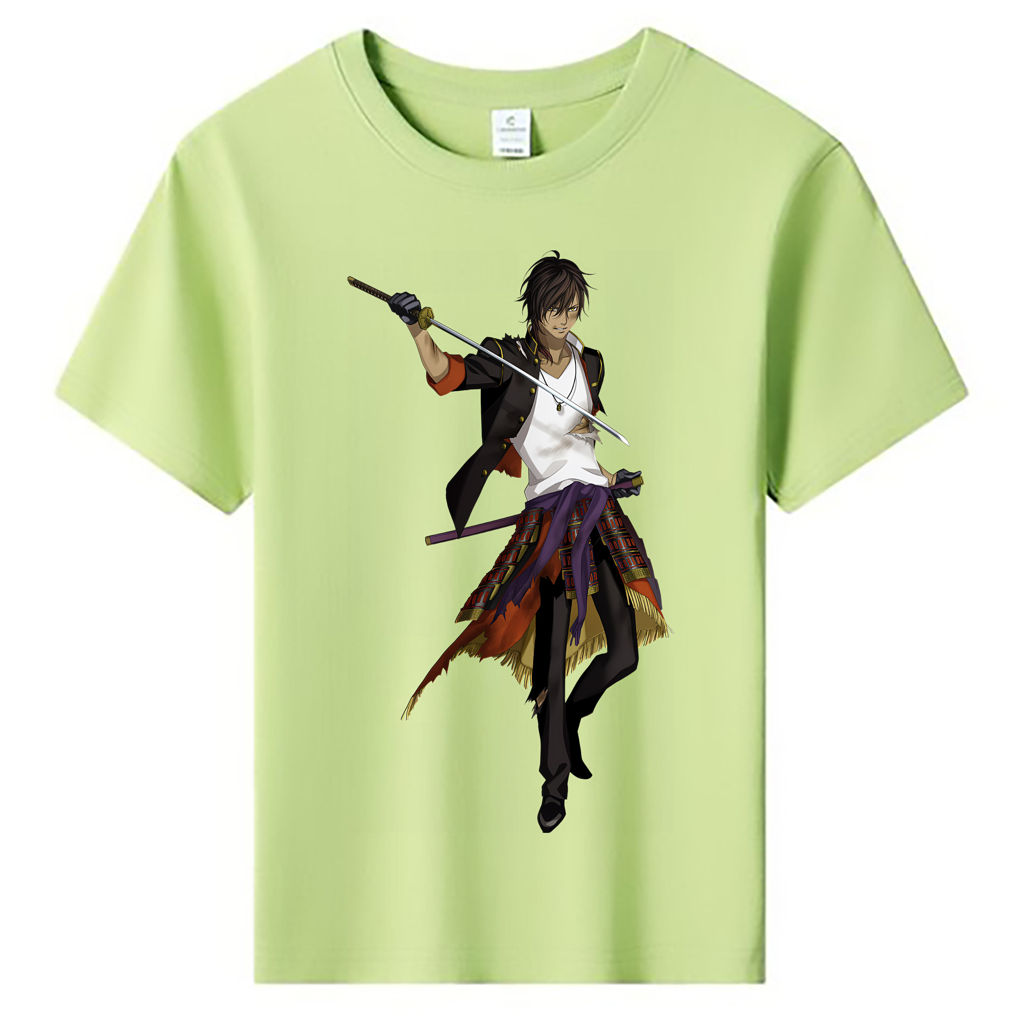 （画像用） 刀剣乱舞 Touken Ranbu 綿100％キッズTシャツ（フロントプリント）